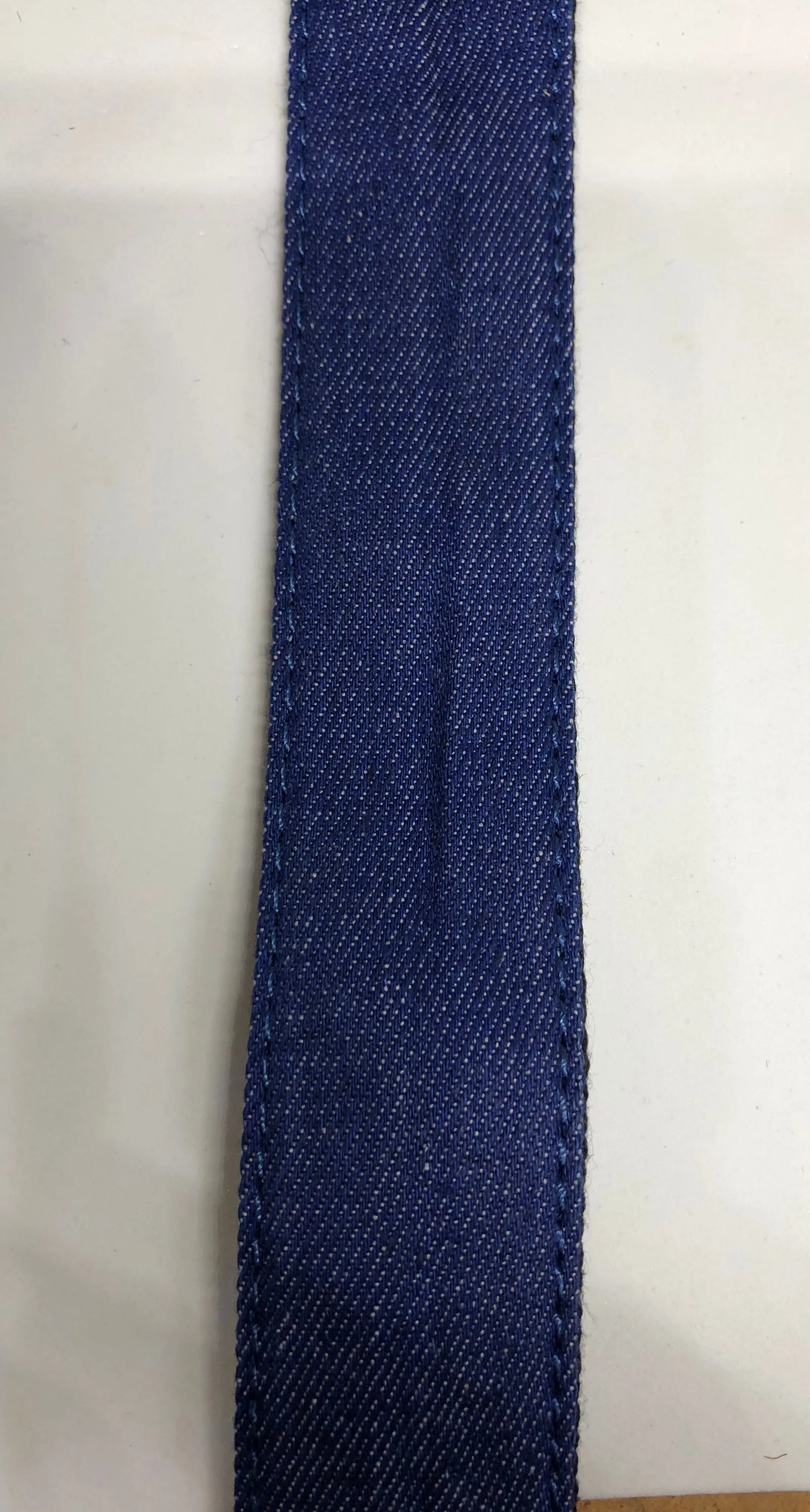 1.5"  Wide Ukulele Strap - Denim  Design