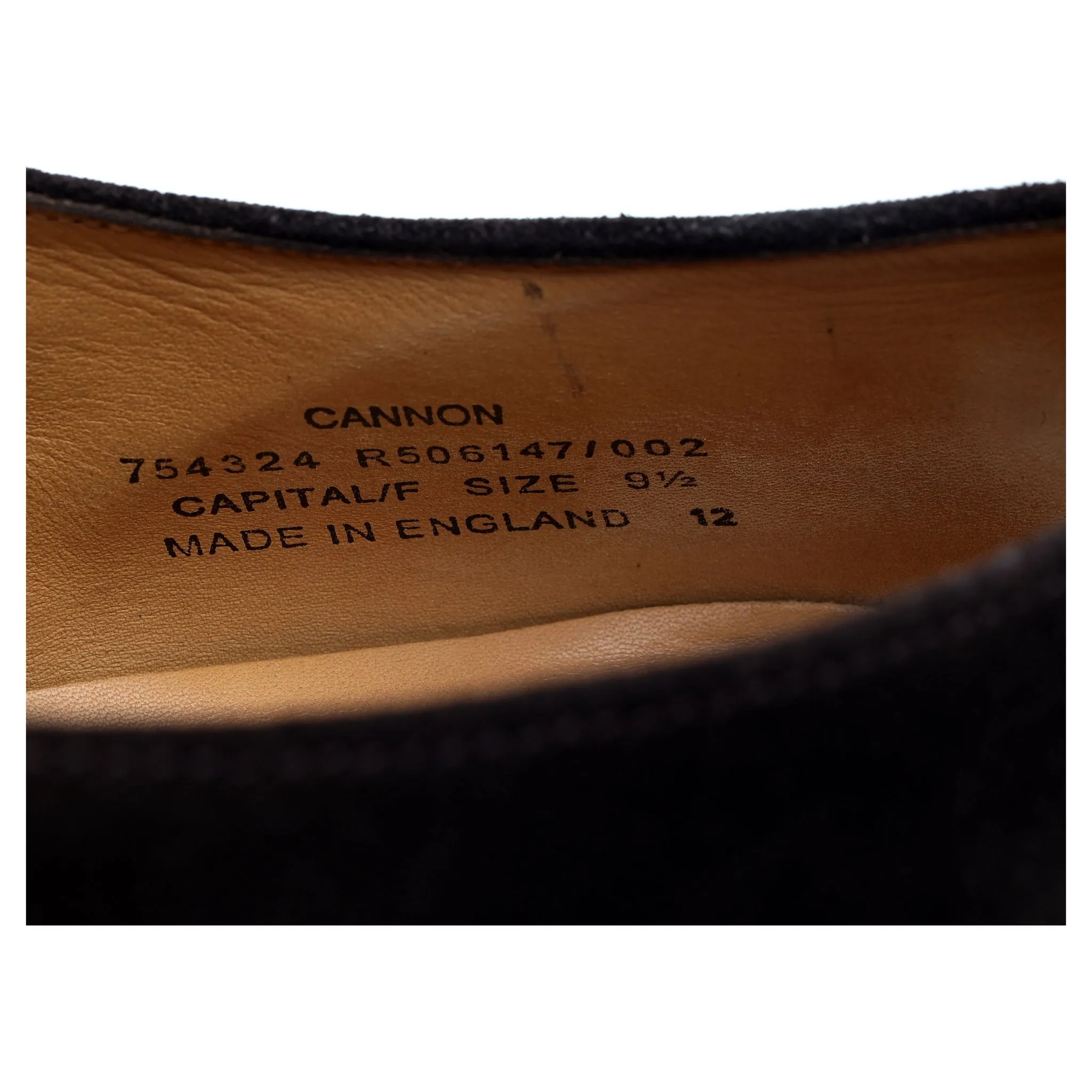 1880 'Cannon' Dark Brown Suede Double Monk Strap UK 9.5 F