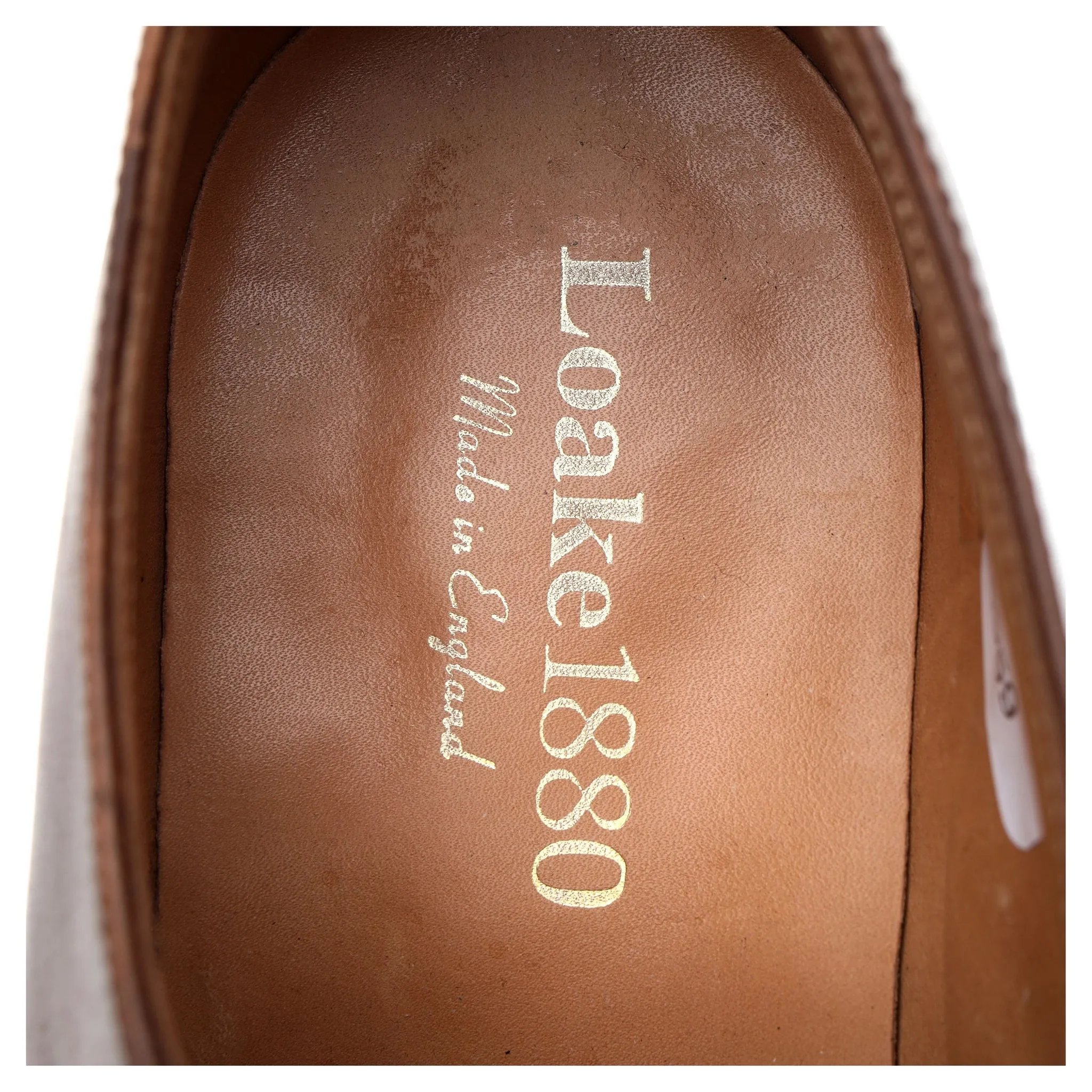 1880 'Medway' Brown Leather Monk Strap UK 6.5 F