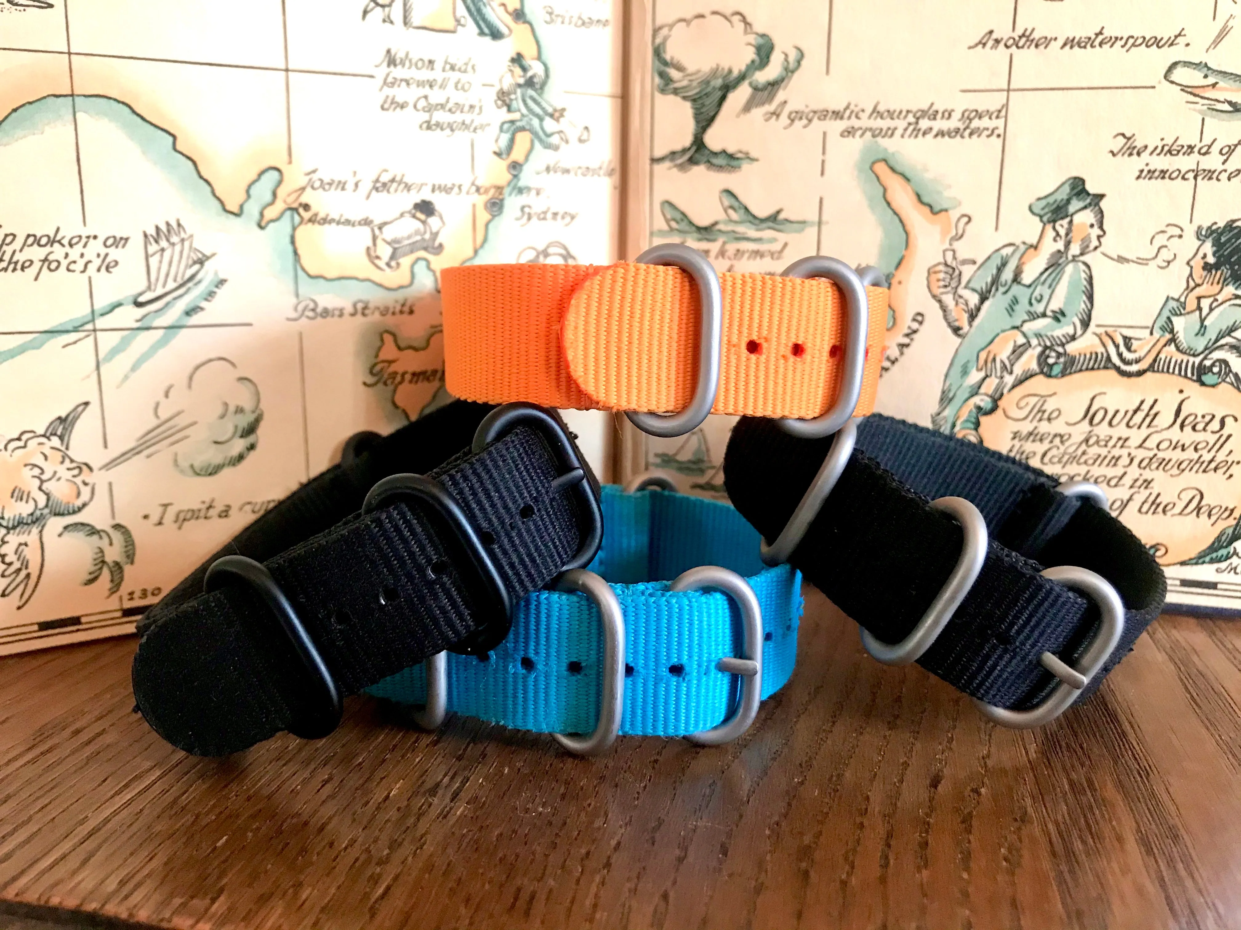 20mm Premium  Nylon Pass-Through Straps