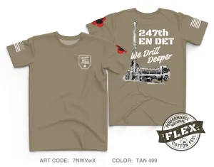 247th EN DET WD FundRaising Collection Core Men's SS Flex Performance Tee - 7NWVwX