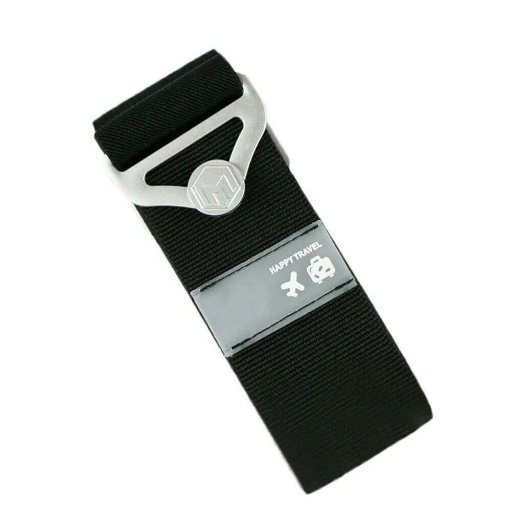 2PCS Travel Luggage Straps Adjustable Baggage Strap Suitcase Safety Packing Belt
