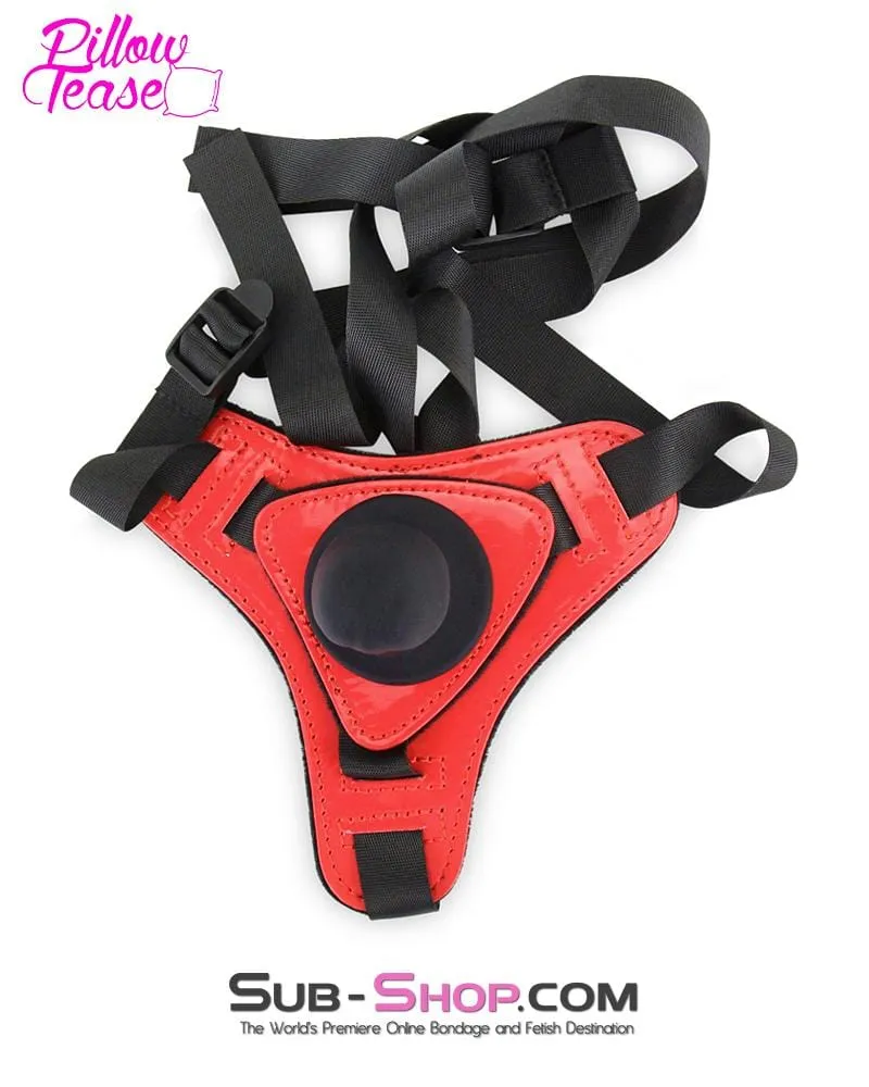 3479M      Little Red Devil Strap-on Harness with Detachable Penis
