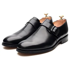 'Abington' Black Leather Monk Strap UK 9 G