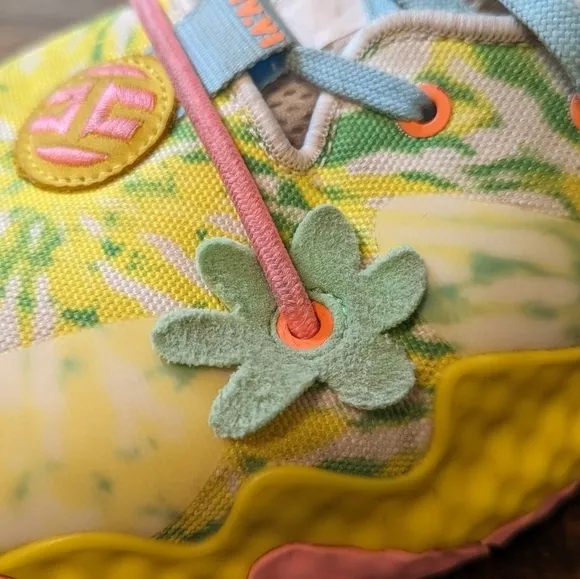 Adidas Harden Vol. 6 Multicolor Tie Dye Basketball Shoes Mens Size 14 H06096