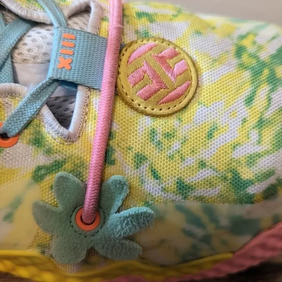 Adidas Harden Vol. 6 Multicolor Tie Dye Basketball Shoes Mens Size 14 H06096