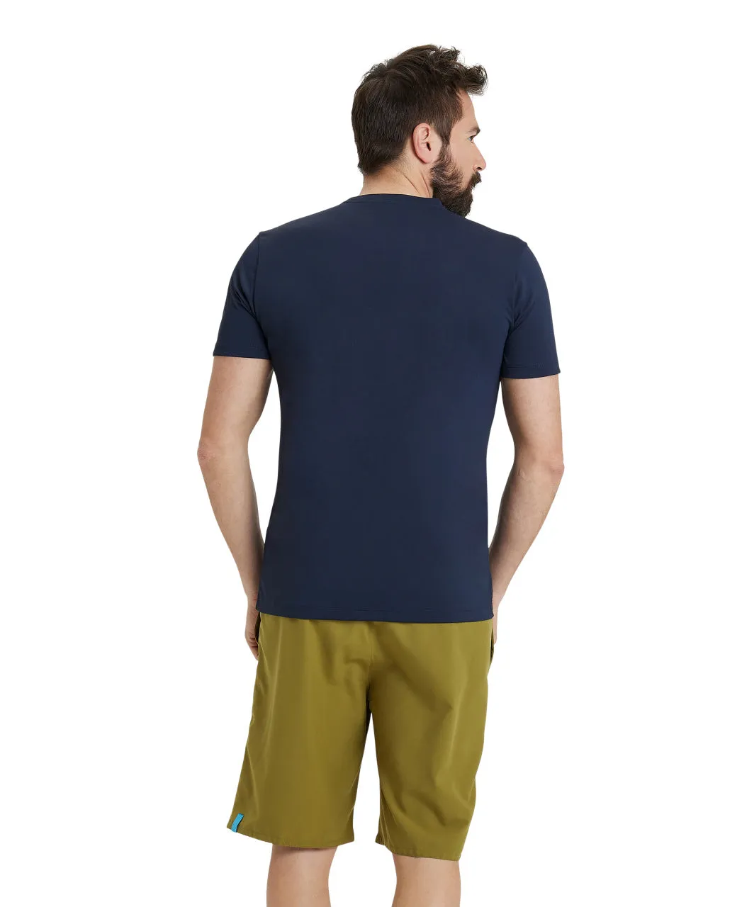 Arena Team Unisex Solid T-Shirt - Navy