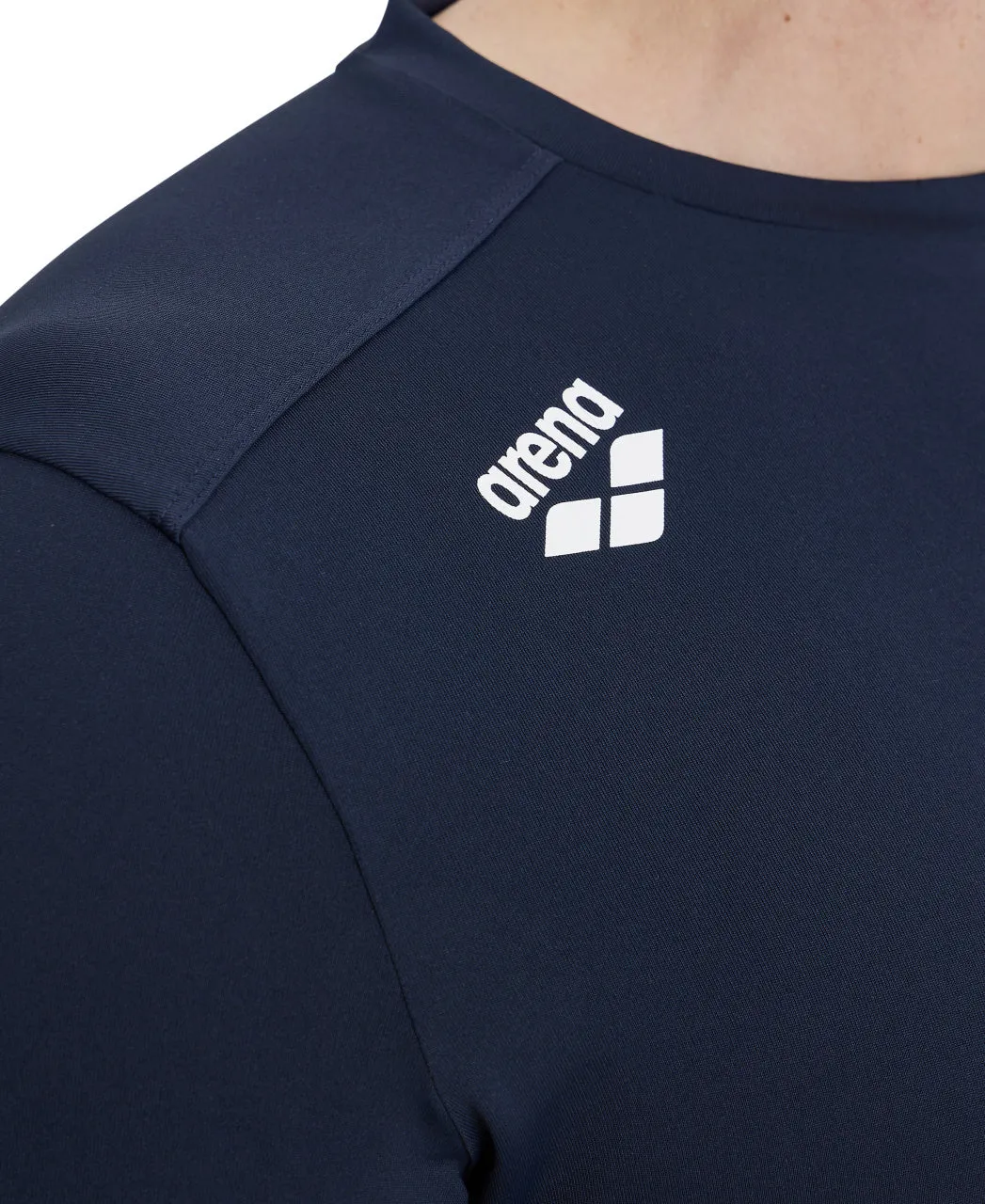 Arena Team Unisex Solid T-Shirt - Navy