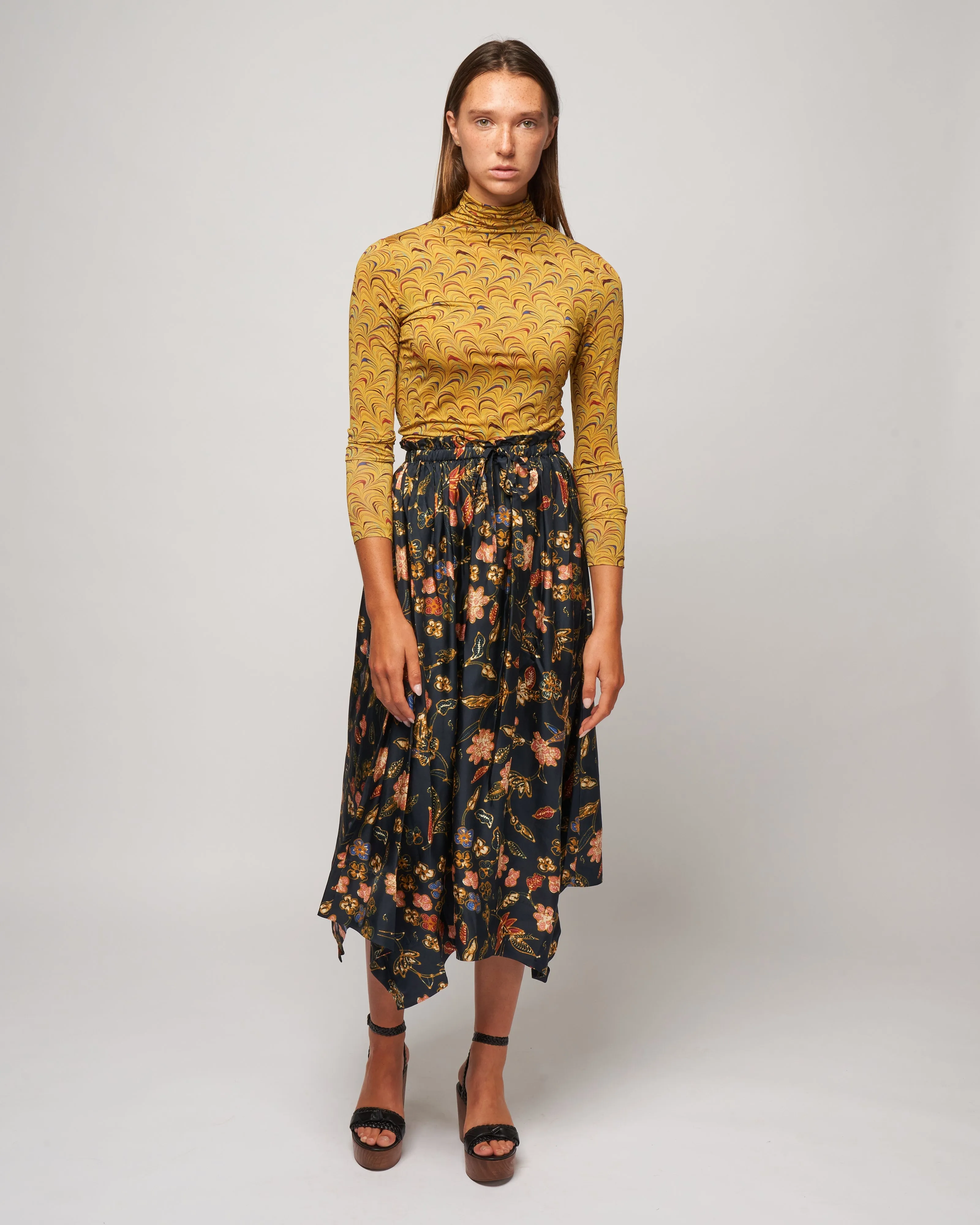 aurelia turtleneck - tiger's eye