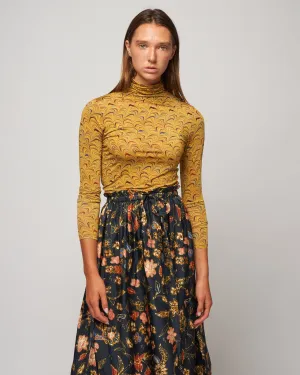 aurelia turtleneck - tiger's eye