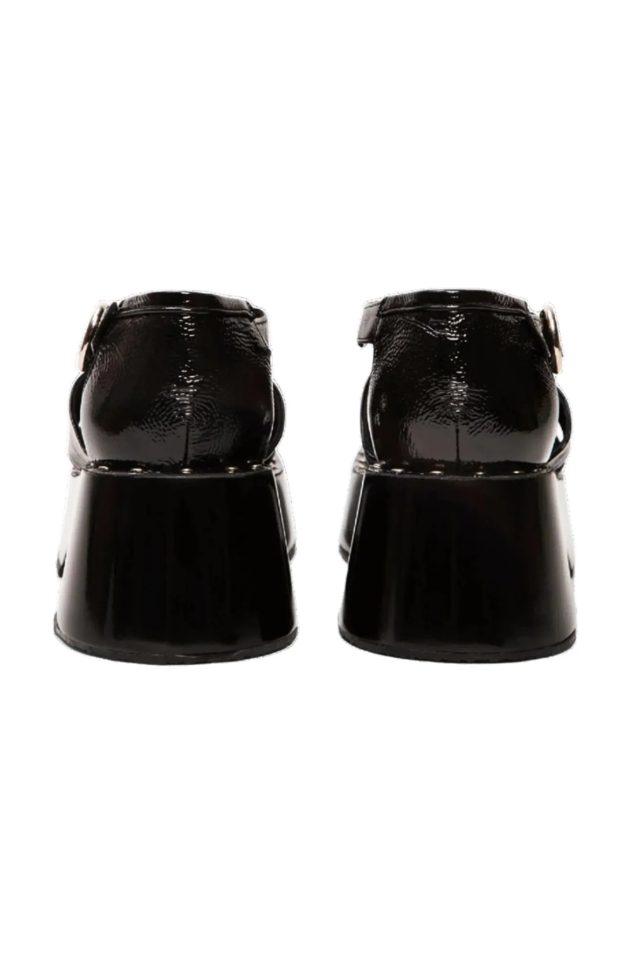avery / black cracked patent