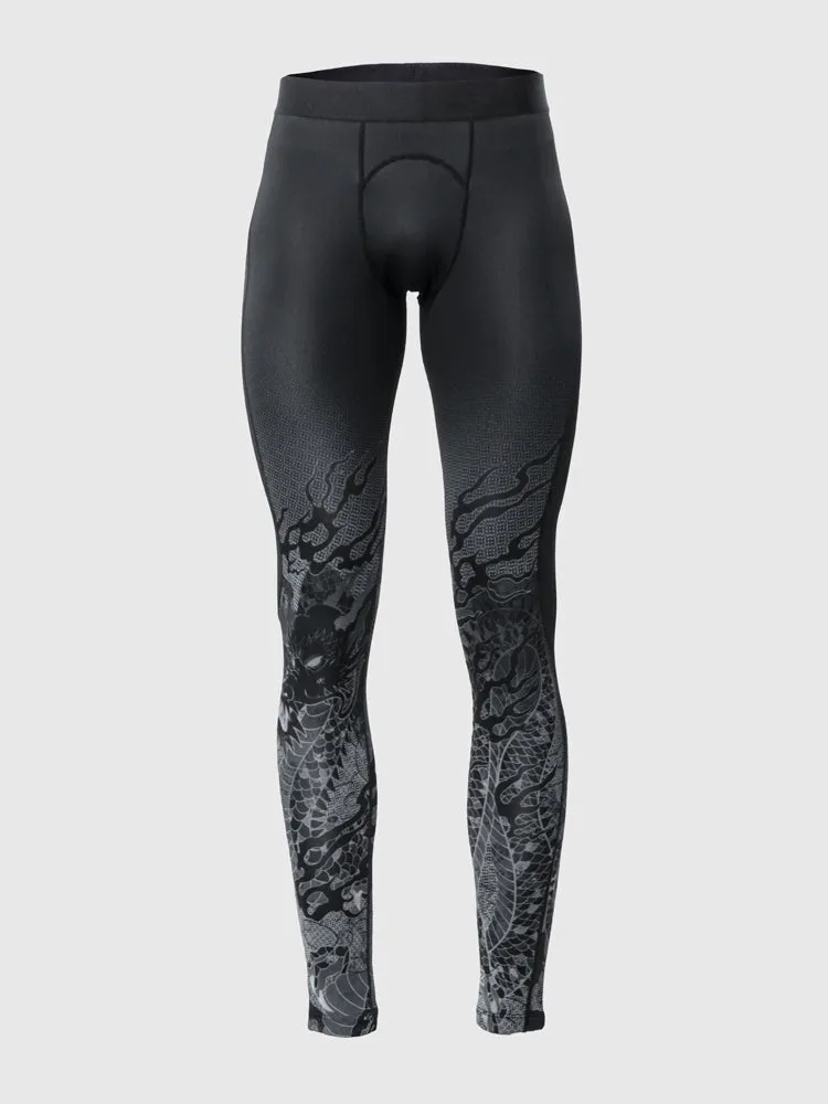 Axel Compression Pant Dragon Mono