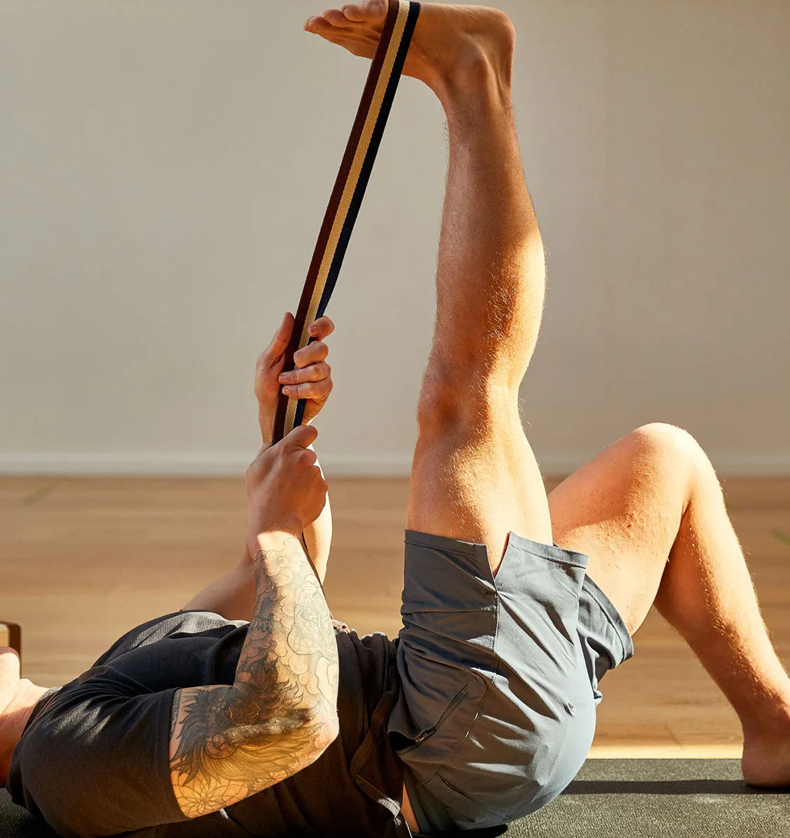 BAHE Yoga Strap Long - 2.4m - Moonlight Multi-coloured