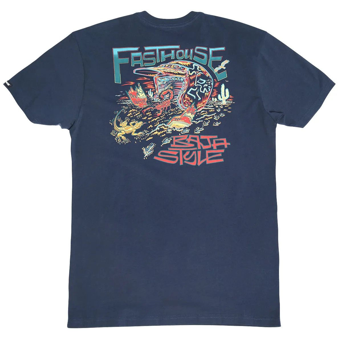 Baja Style Tee - Navy