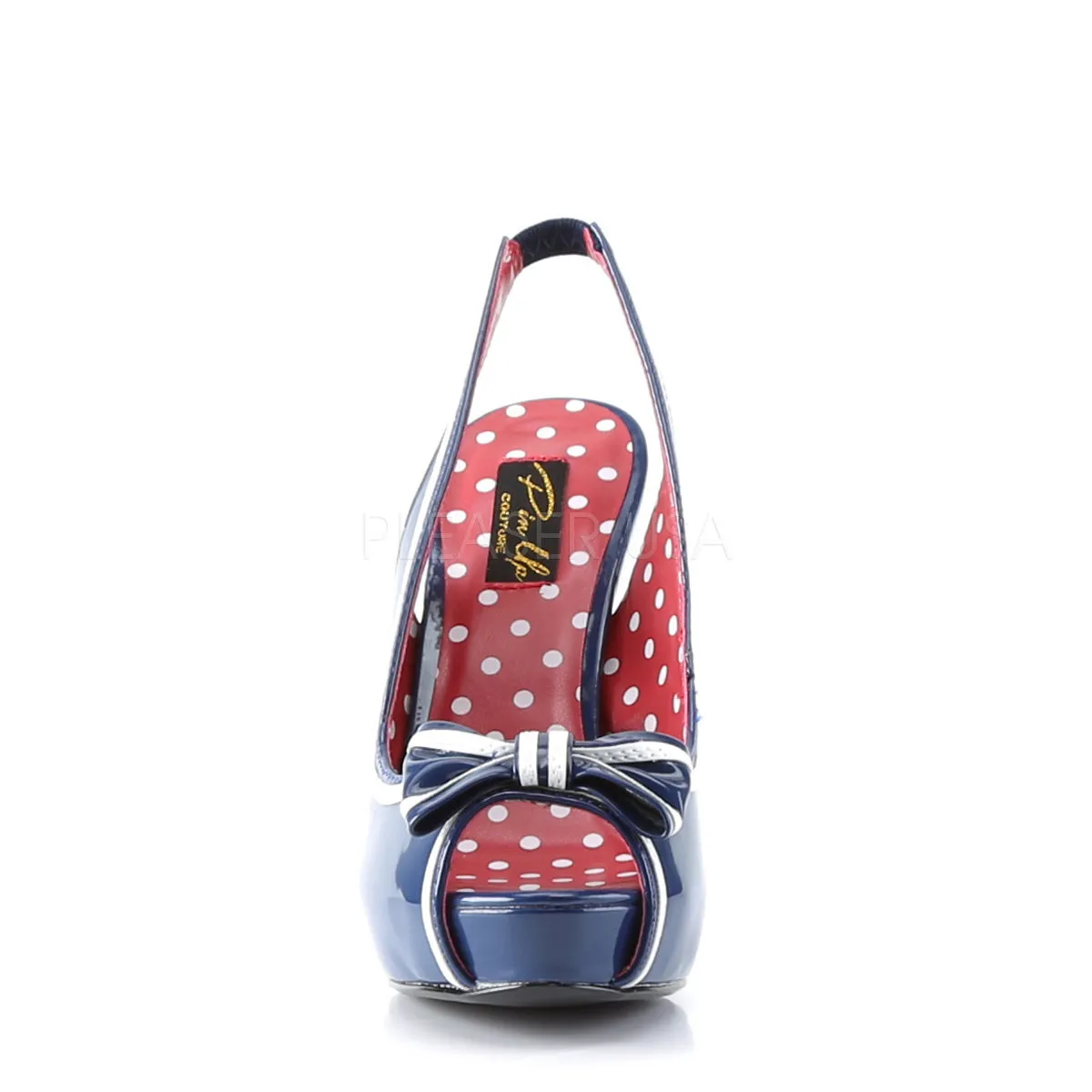 BETTIE-05  Navy Blue Patent
