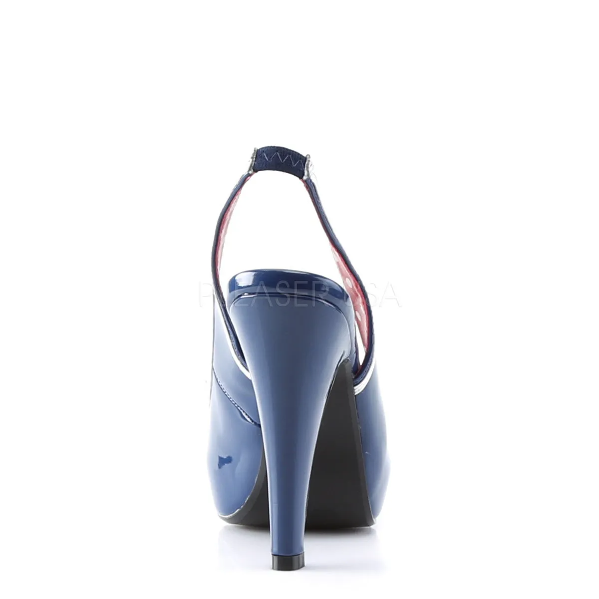 BETTIE-05  Navy Blue Patent