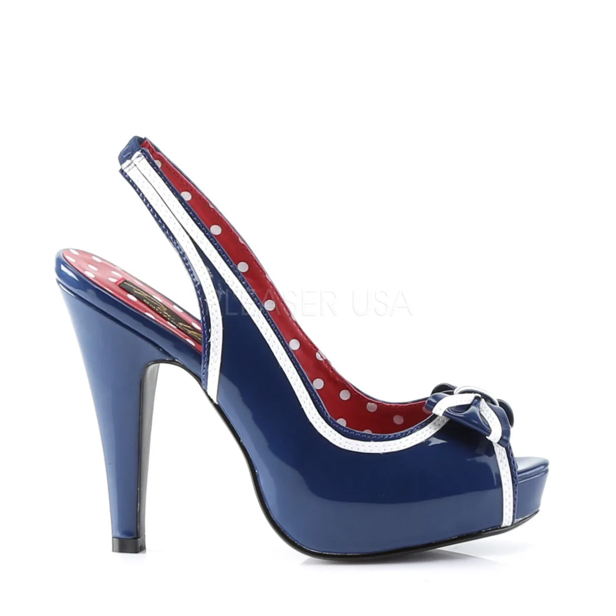 BETTIE-05  Navy Blue Patent