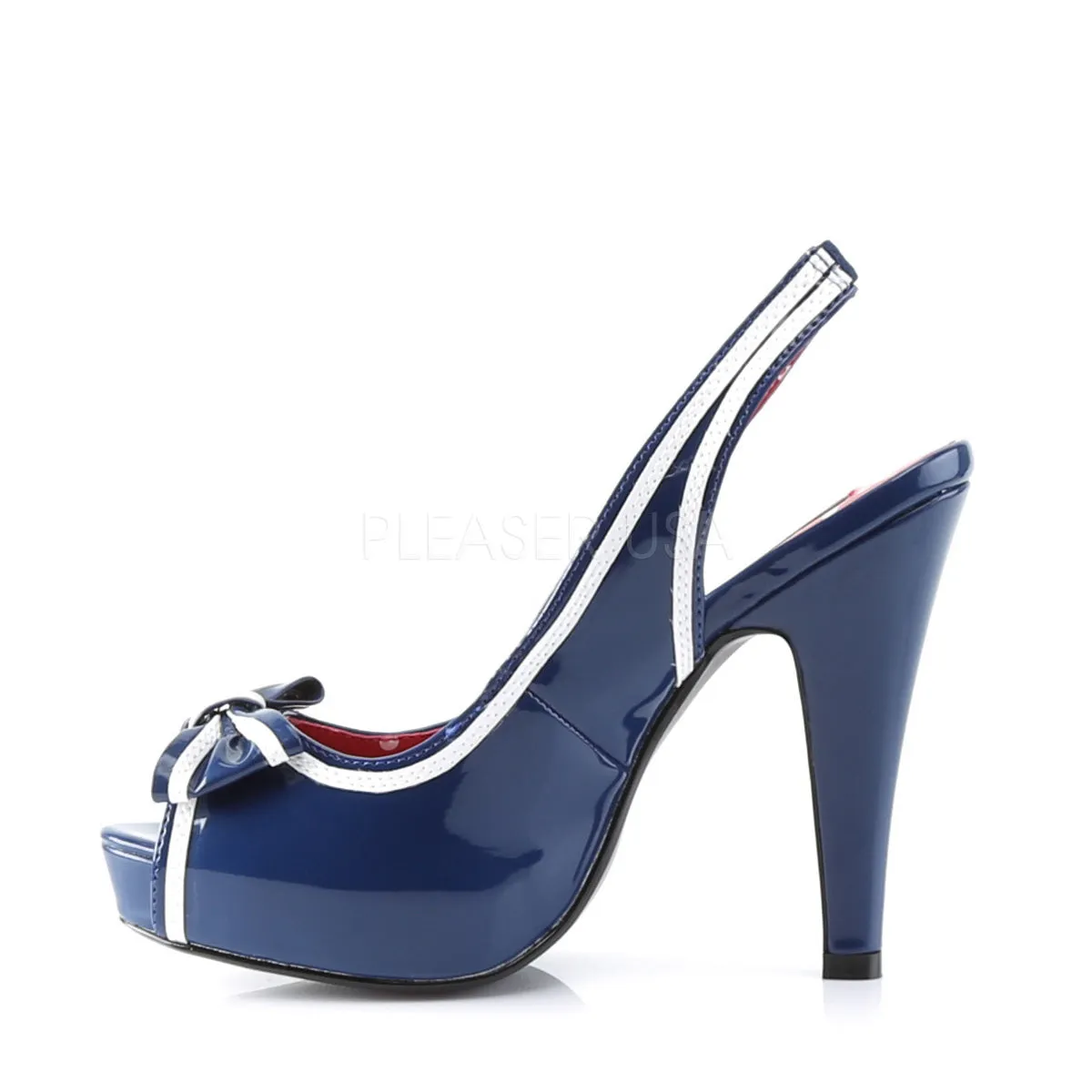 BETTIE-05  Navy Blue Patent