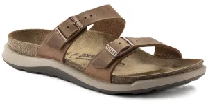 Birkenstock Sierra Crosstown Sandals - Ginger Brown Oiled Leather | Polyurethane Sole