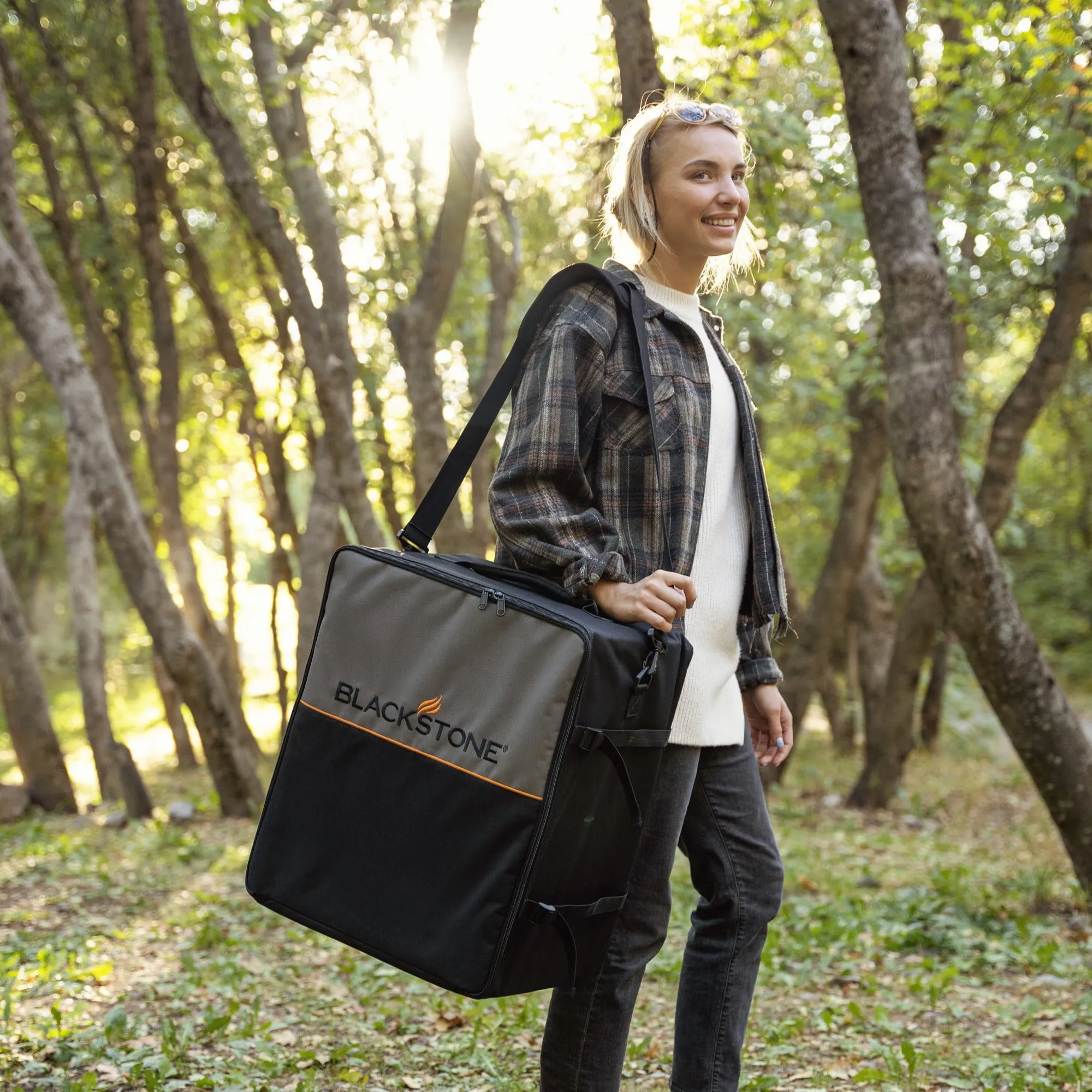 Blackstone Heavy Duty 17" Tabletop Griddle Carry Bag with Shoulder Strap
