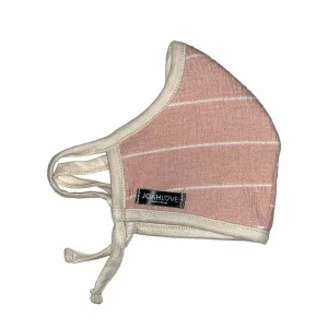 Blush Gauze Stripe | Ivory