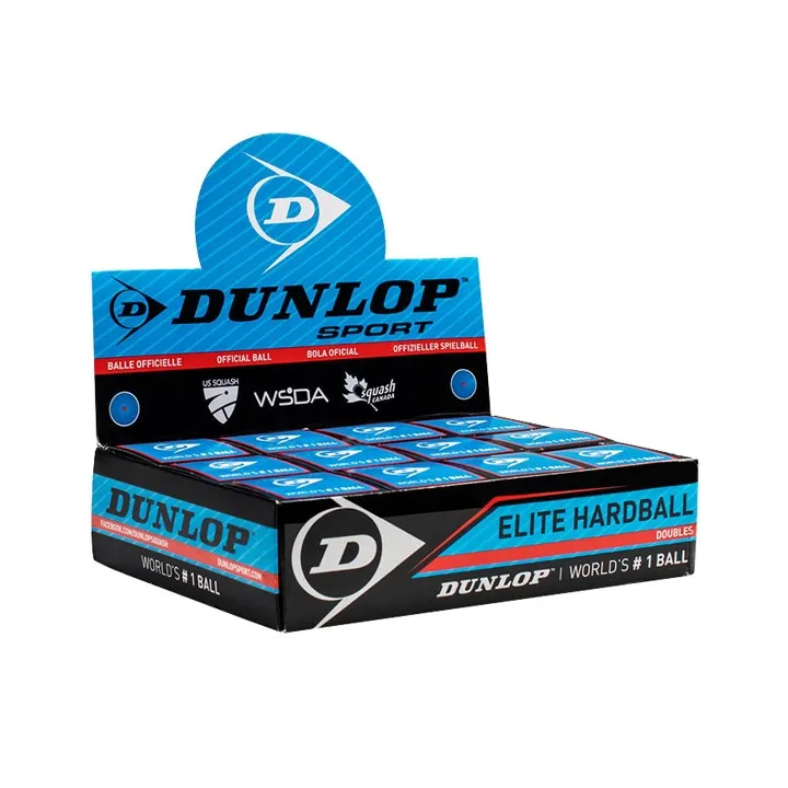 Box of 12 Dunlop Doubles Squash Balls