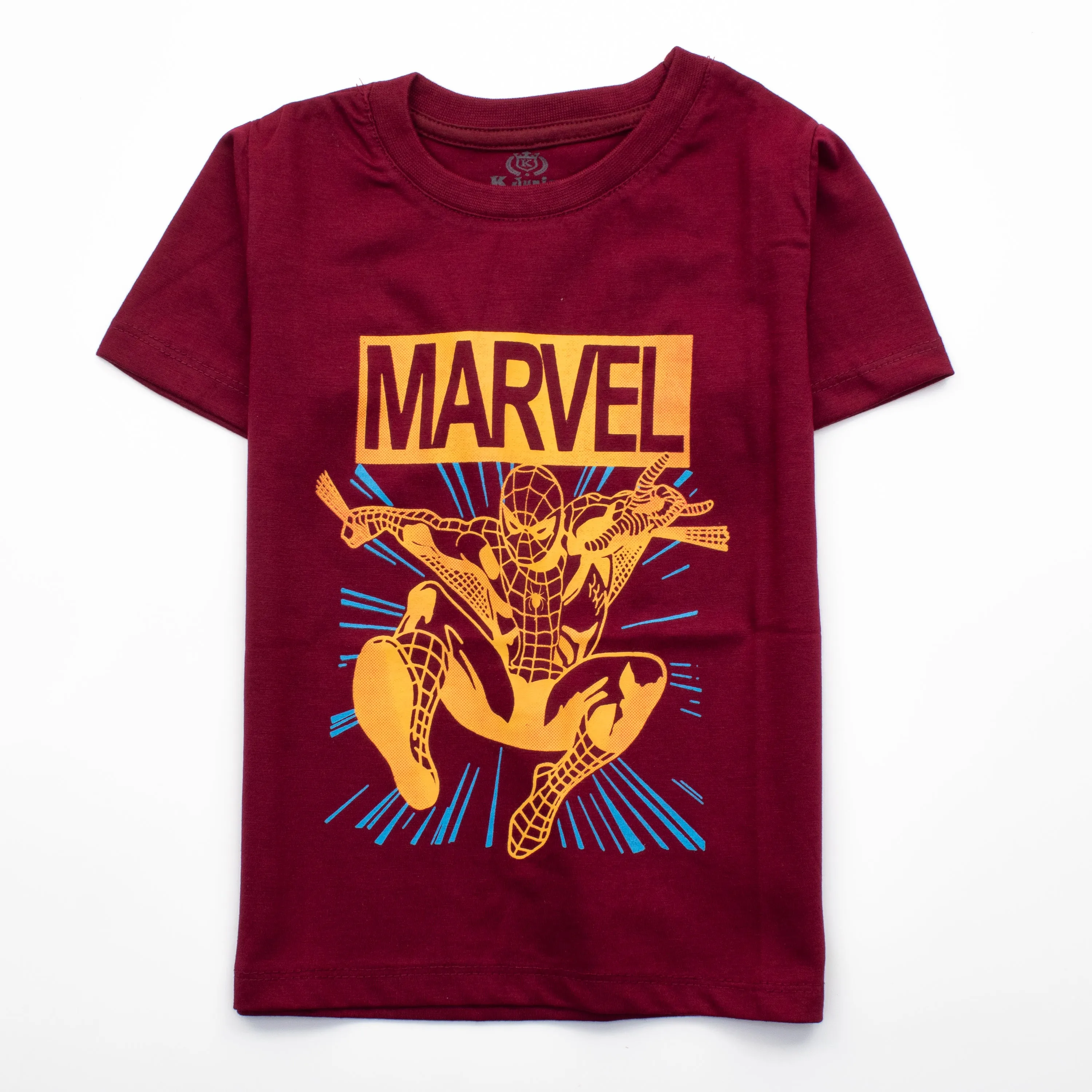 Boys Half Sleeves-Printed T-Shirt (Marvel)