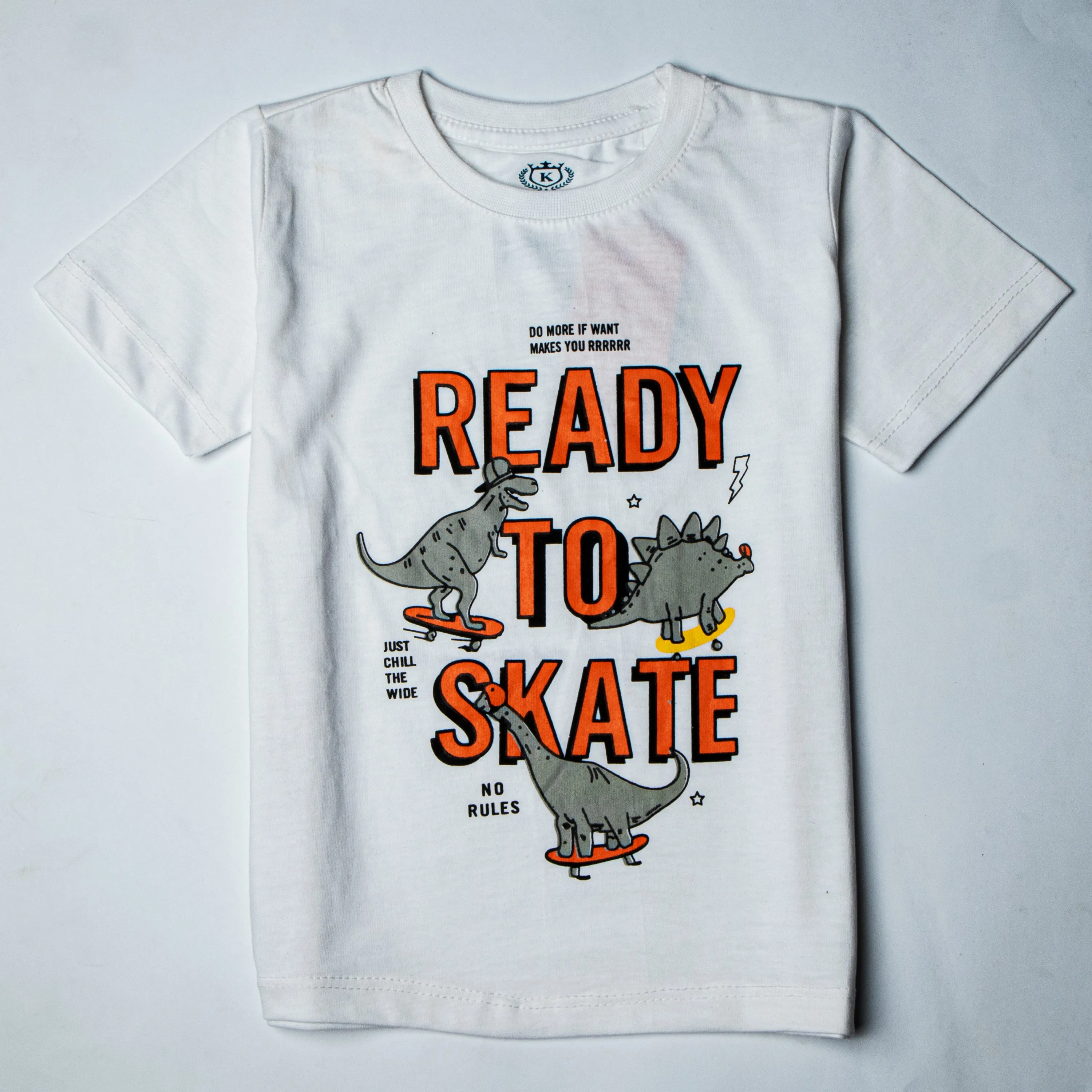 Boys Half Sleeves-Printed T-Shirt (Ready)