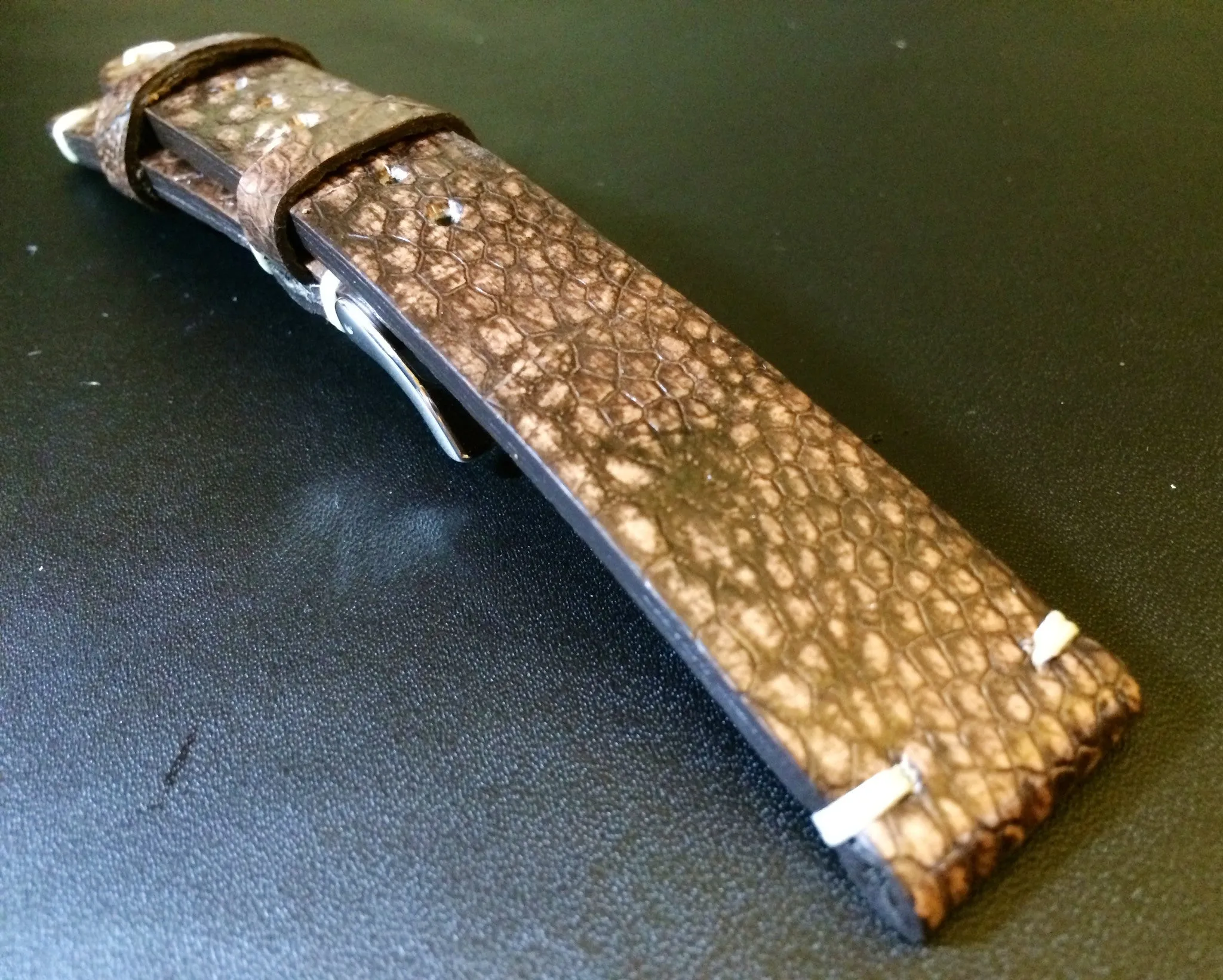Brown Leather Watch Strap 20mm for Rolex, Leather Watch Band 19mm, Mens Wrist watch Straps 21mm, Personalise Gift Ideas