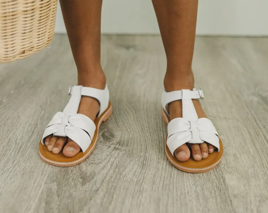 Calista White Sandal
