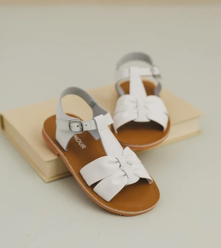 Calista White Sandal
