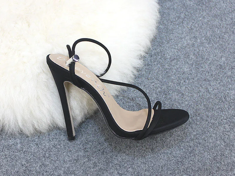 Candy Bright Color High Heels Large Size Women's Shoes