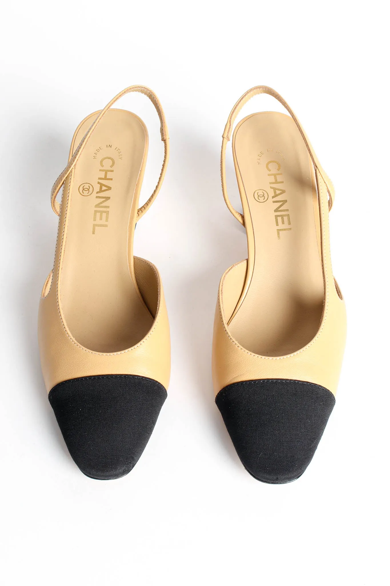 Cap Toe Slingback Heels II