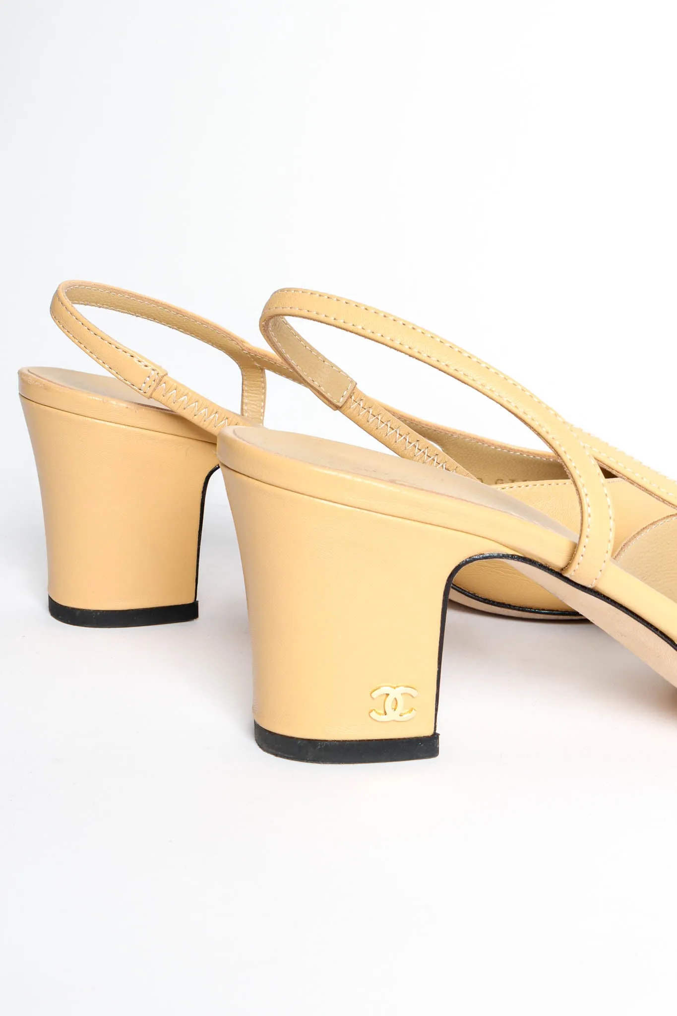 Cap Toe Slingback Heels II