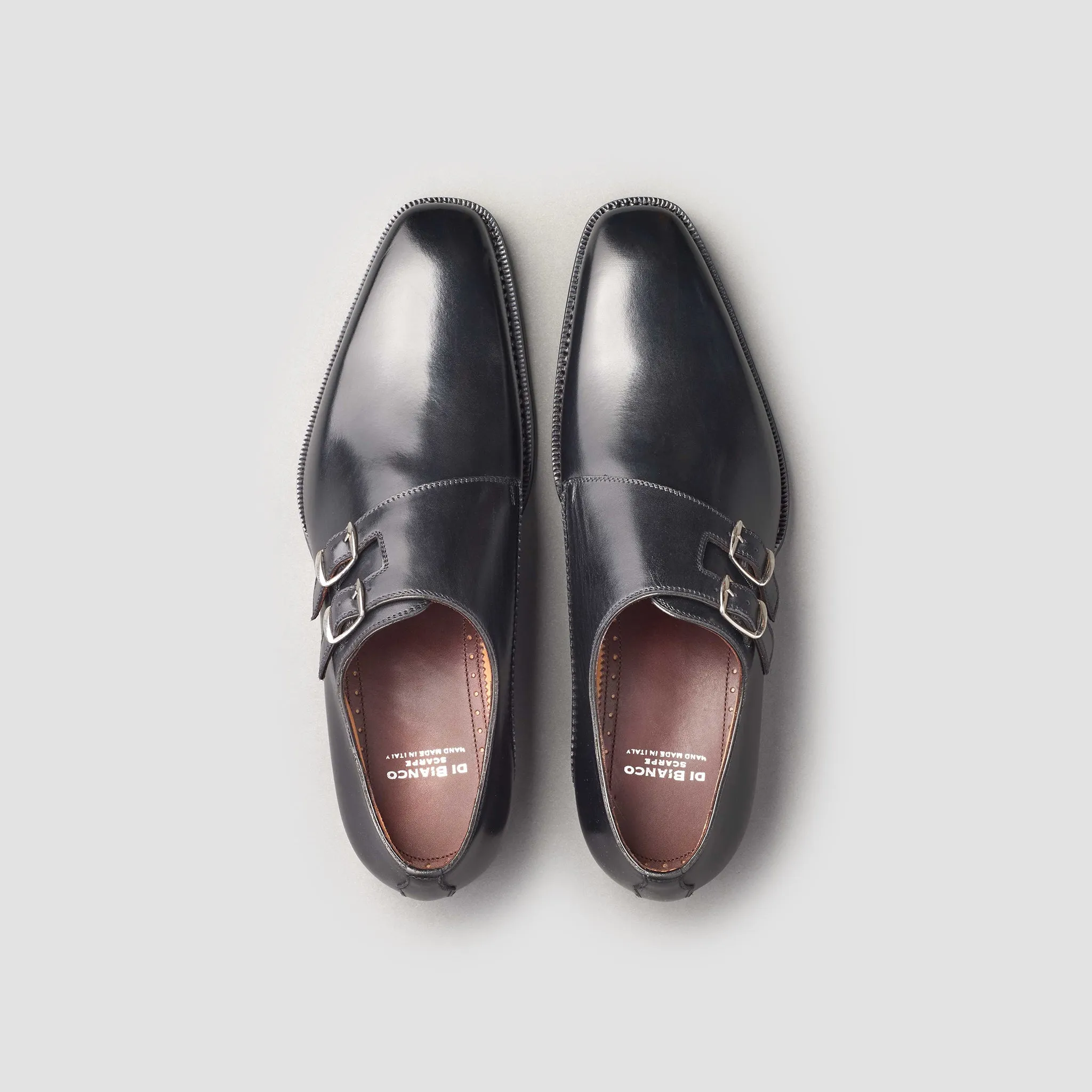 Caravaggio Nero Monk Strap