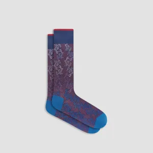 Chevron Abstract Mid-Calf Socks