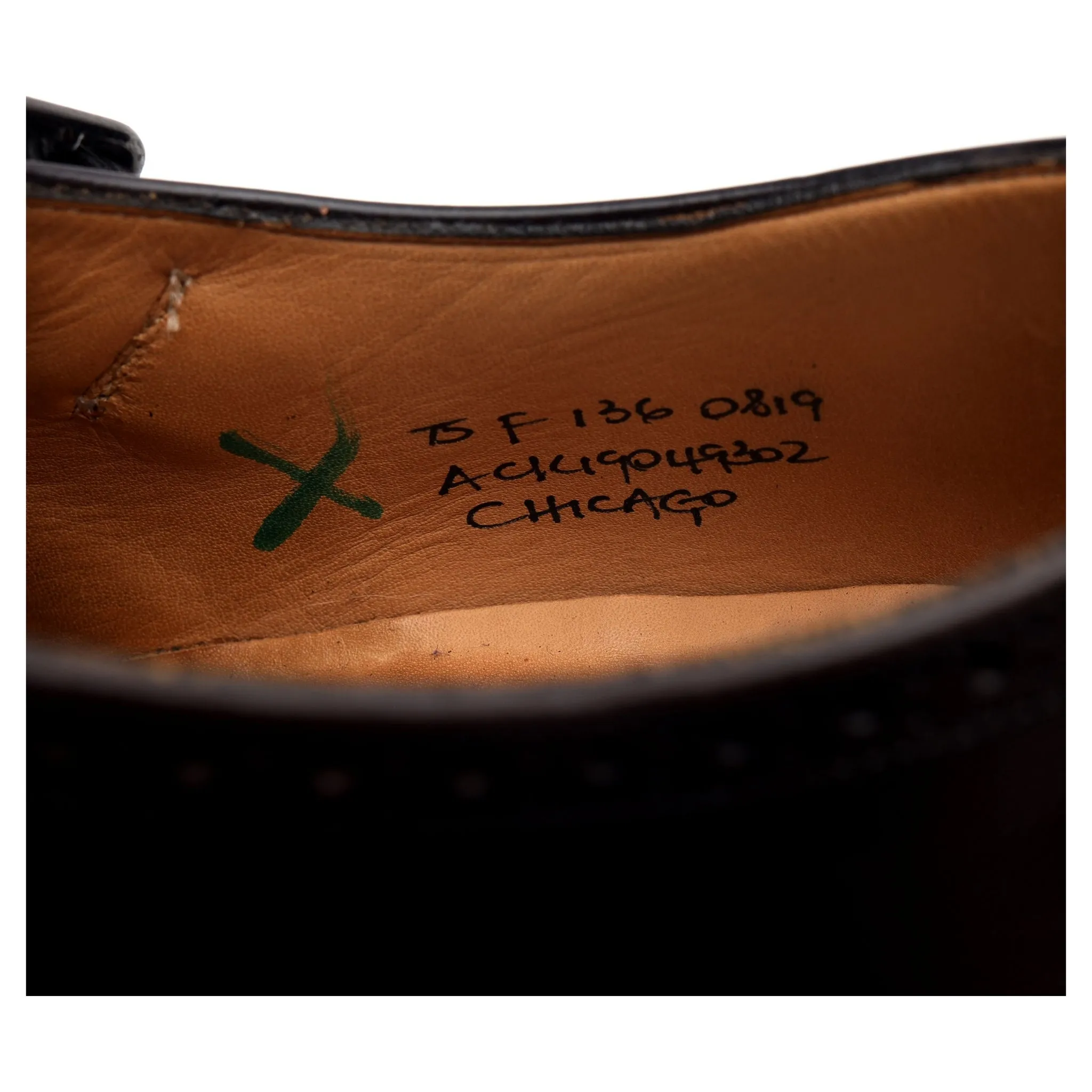 'Chicago' Burgundy Leather Double Monk Strap UK 7.5 F