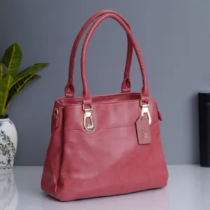 Classy Leather Customized Hand Bag 2.0 - Peach