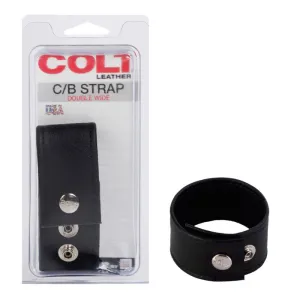 Colt Double Wide Leather Strap
