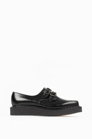 COMME DES GARCONS HOMME PLUS X GEORGE COX BUCKLE CREEPER BLACK