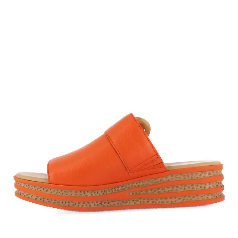 COSMOSO - ORANGE LEATHER