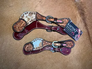 Cowhide Spur Strap