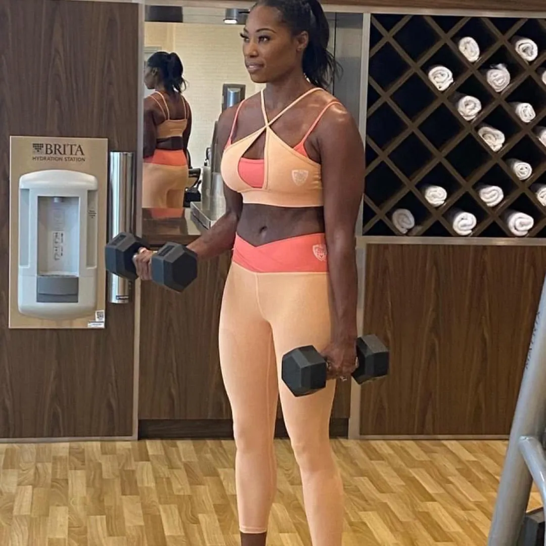 Cross Bra Yoga Set