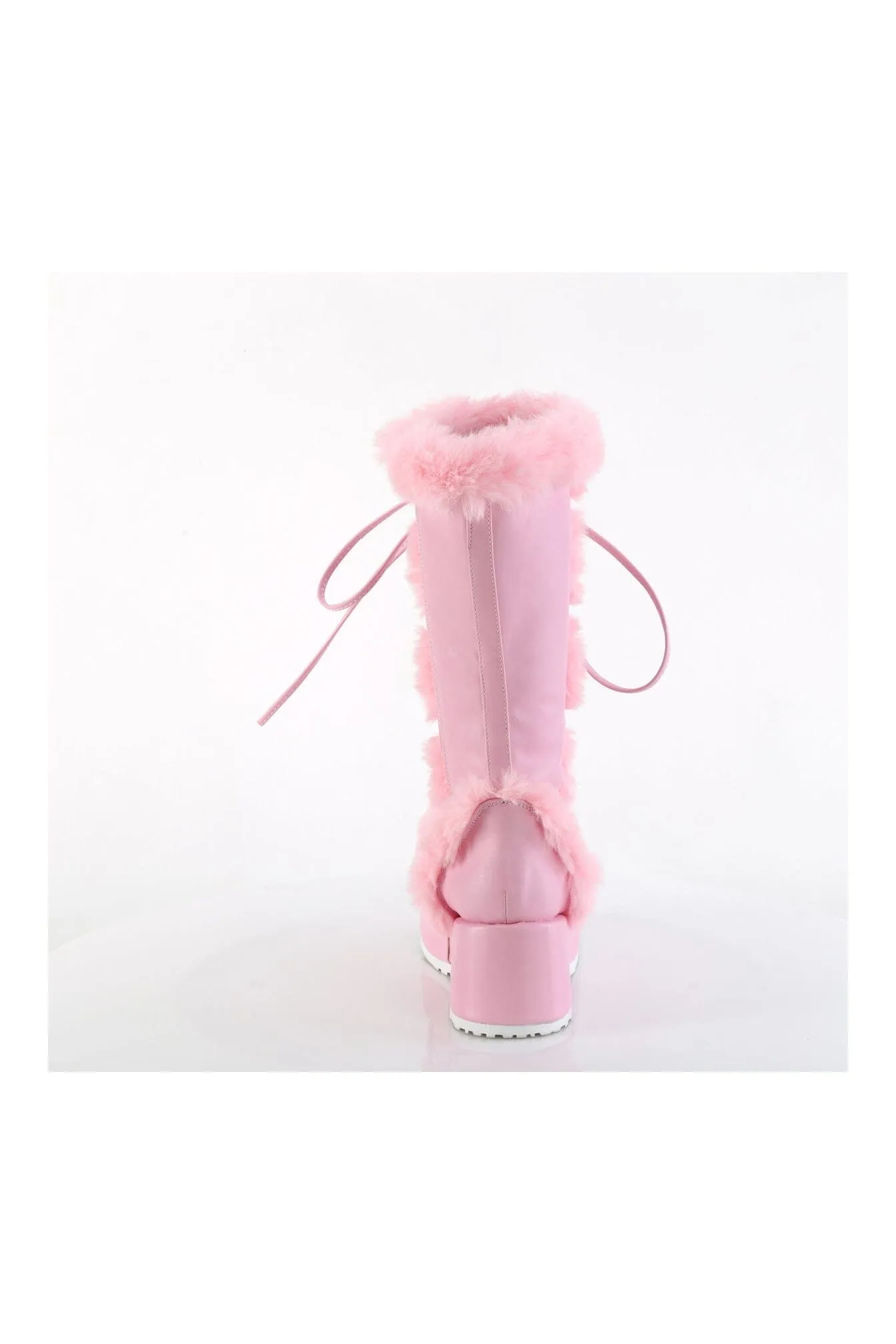 CUBBY-311 Pink Vegan Leather Knee Boot