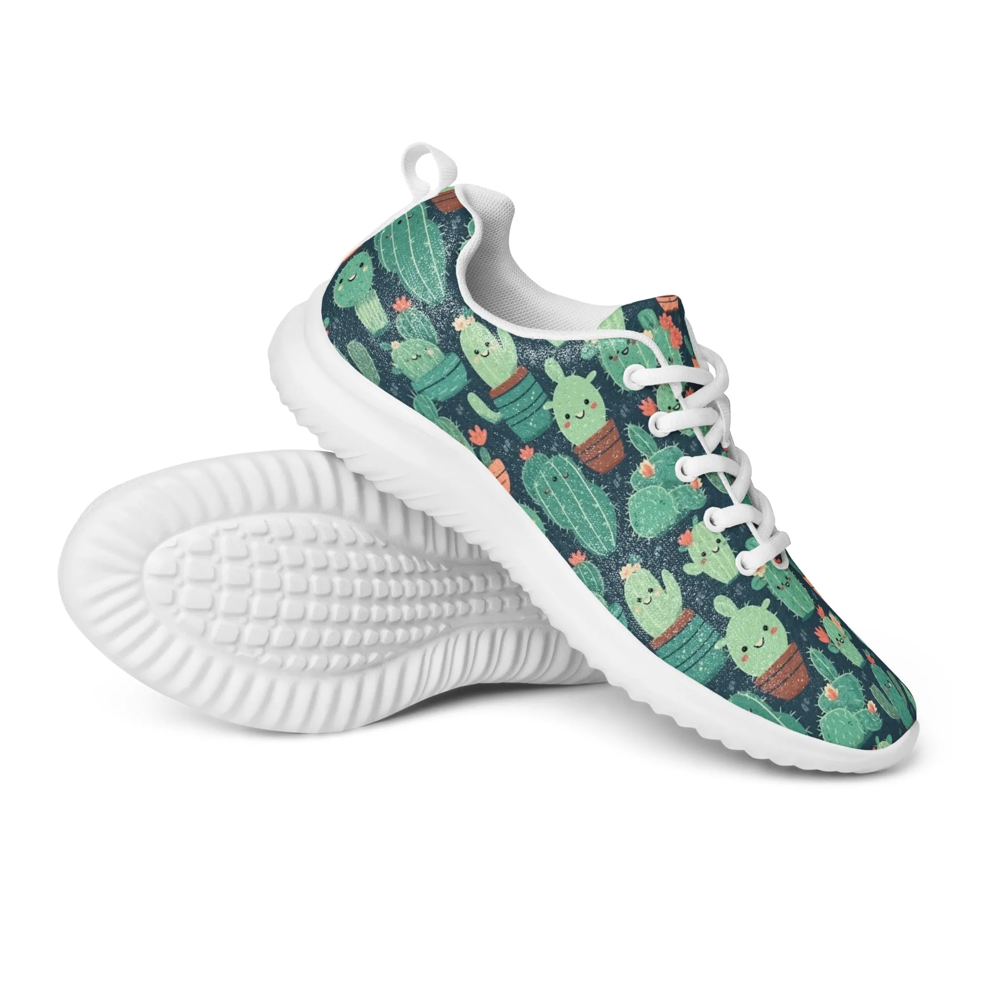 Cute Cactus Cartoon Athletic Shoes C0004