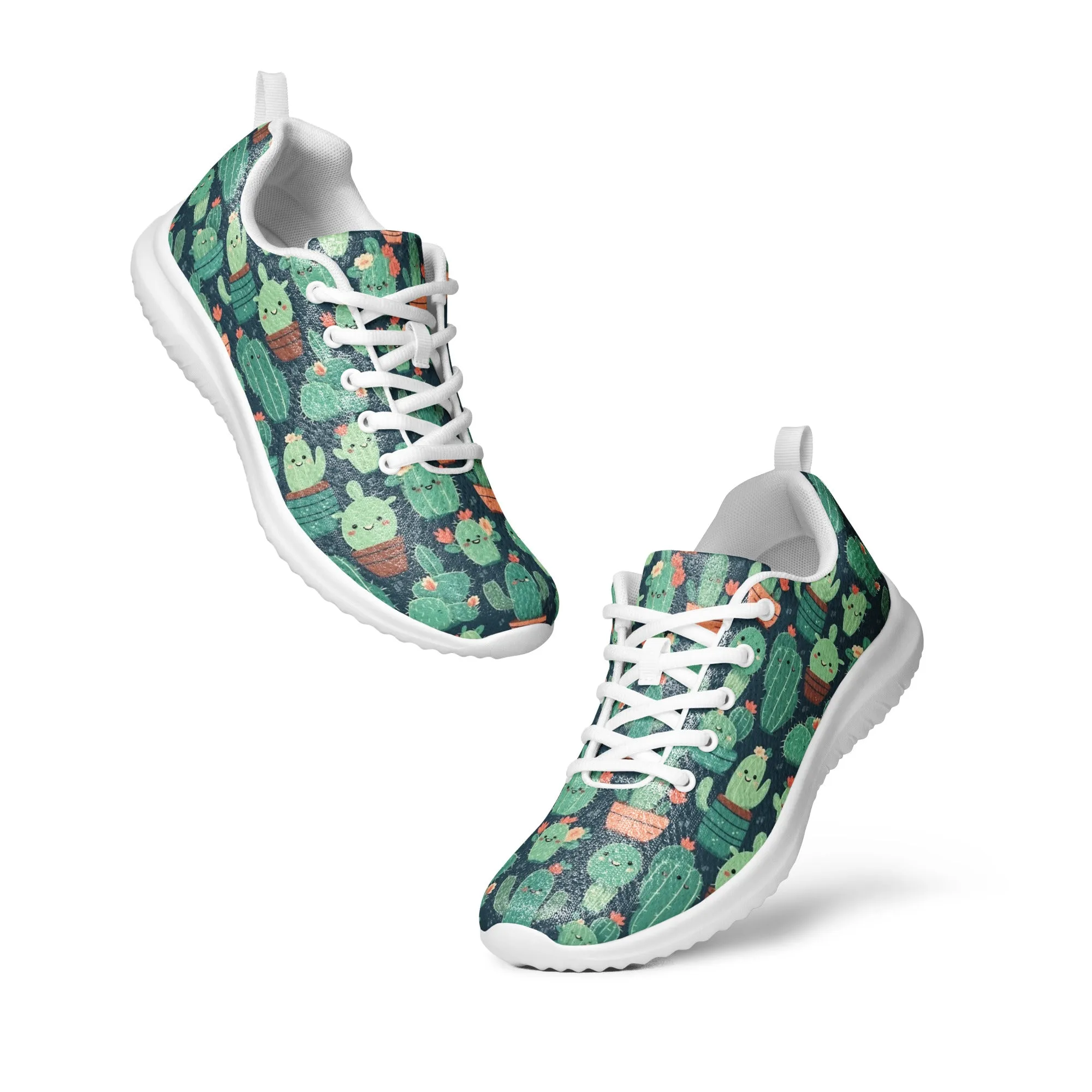 Cute Cactus Cartoon Athletic Shoes C0004