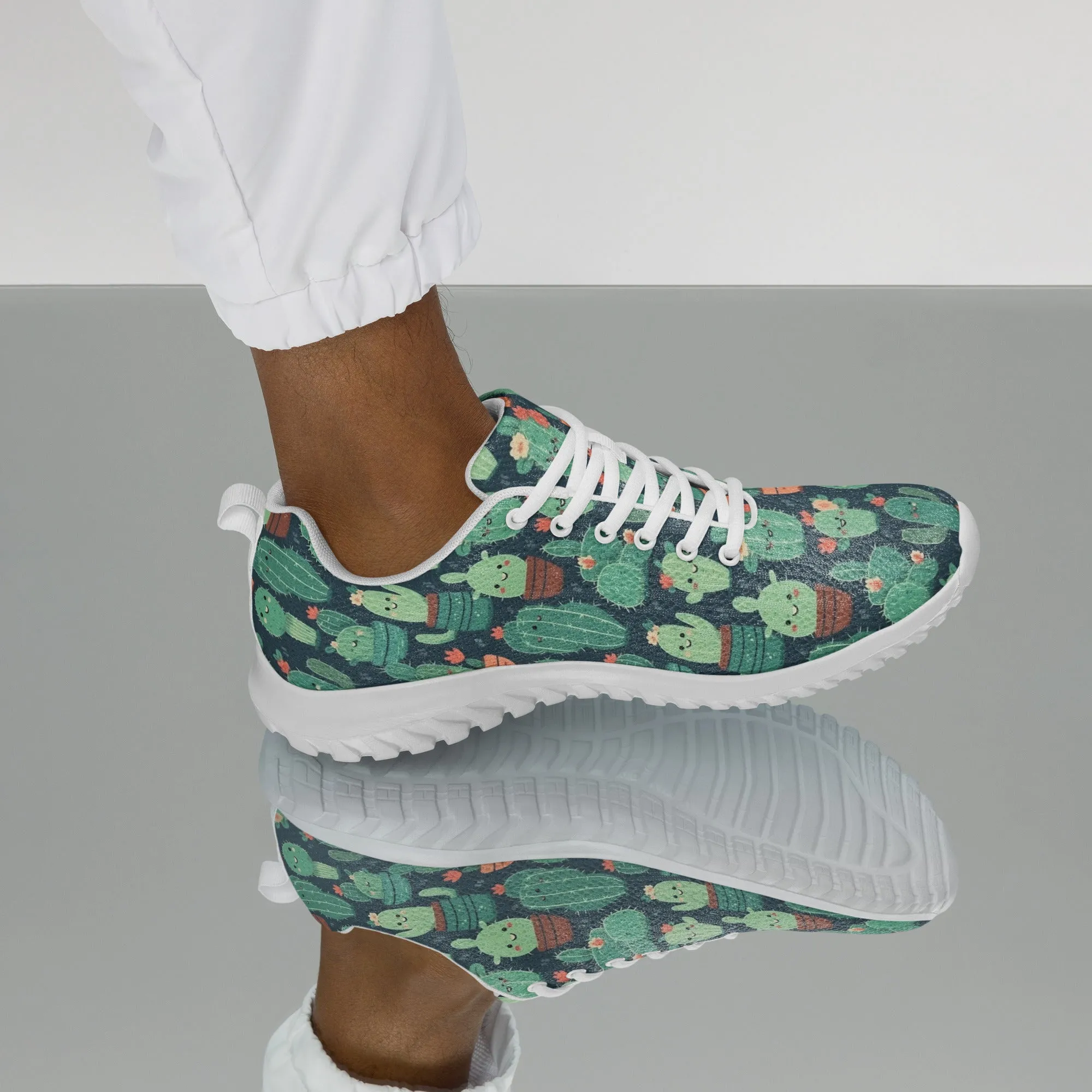 Cute Cactus Cartoon Athletic Shoes C0004