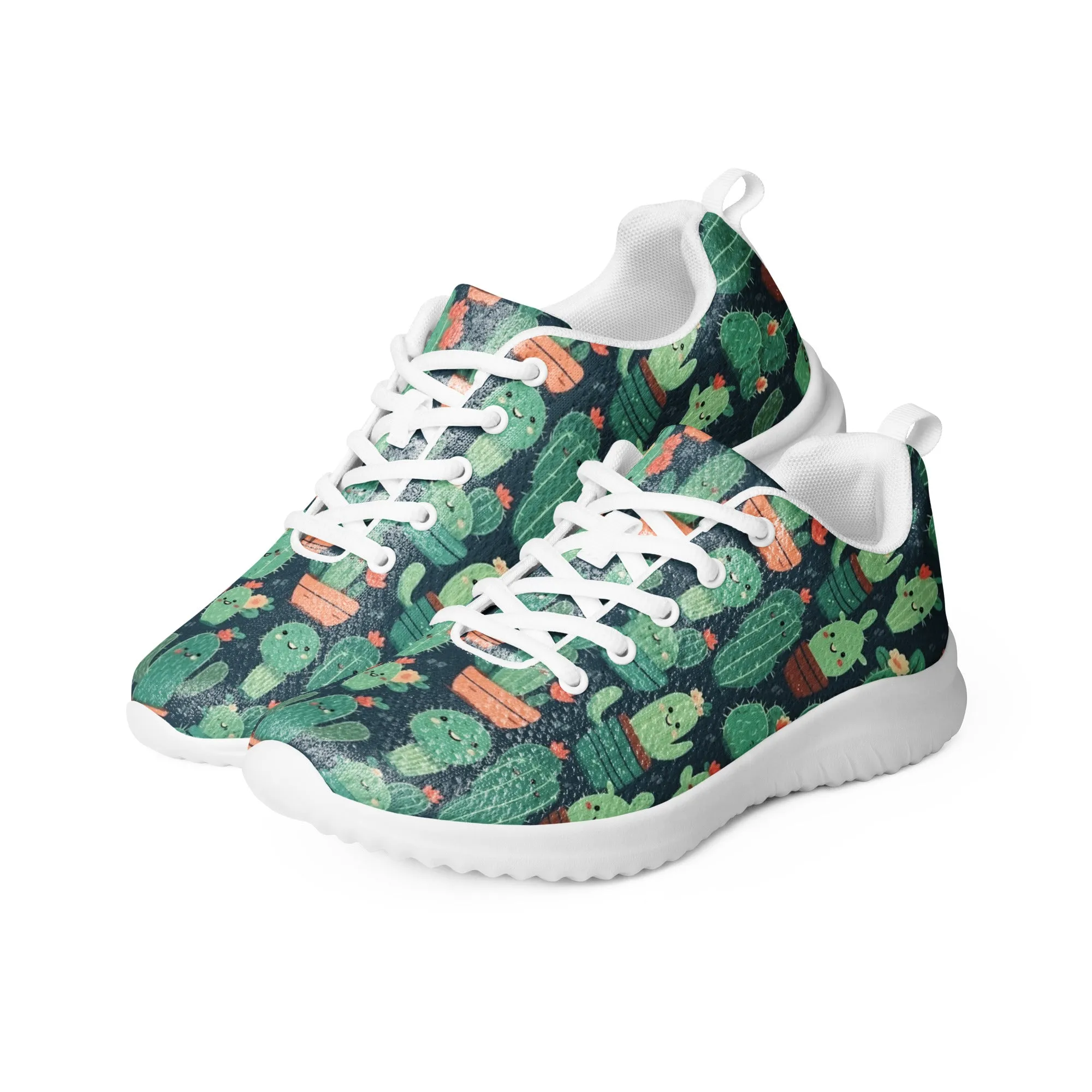 Cute Cactus Cartoon Athletic Shoes C0004