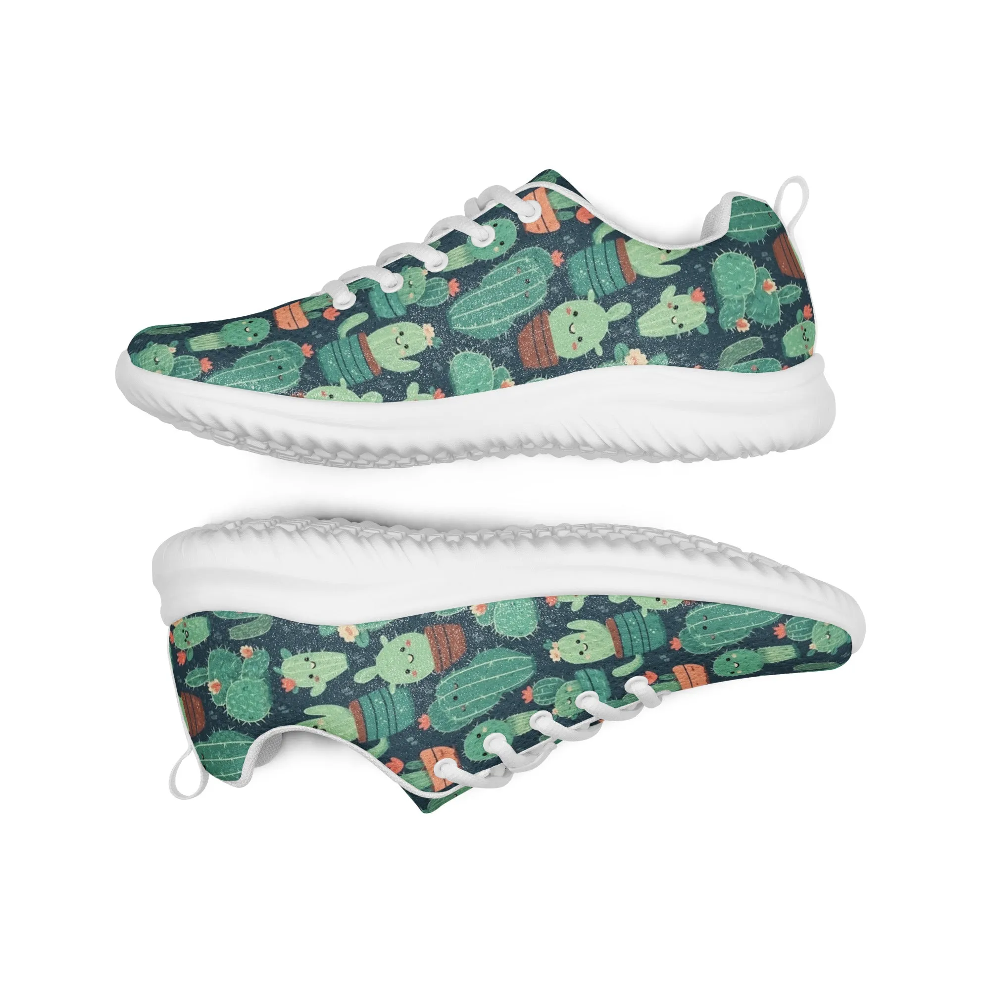 Cute Cactus Cartoon Athletic Shoes C0004