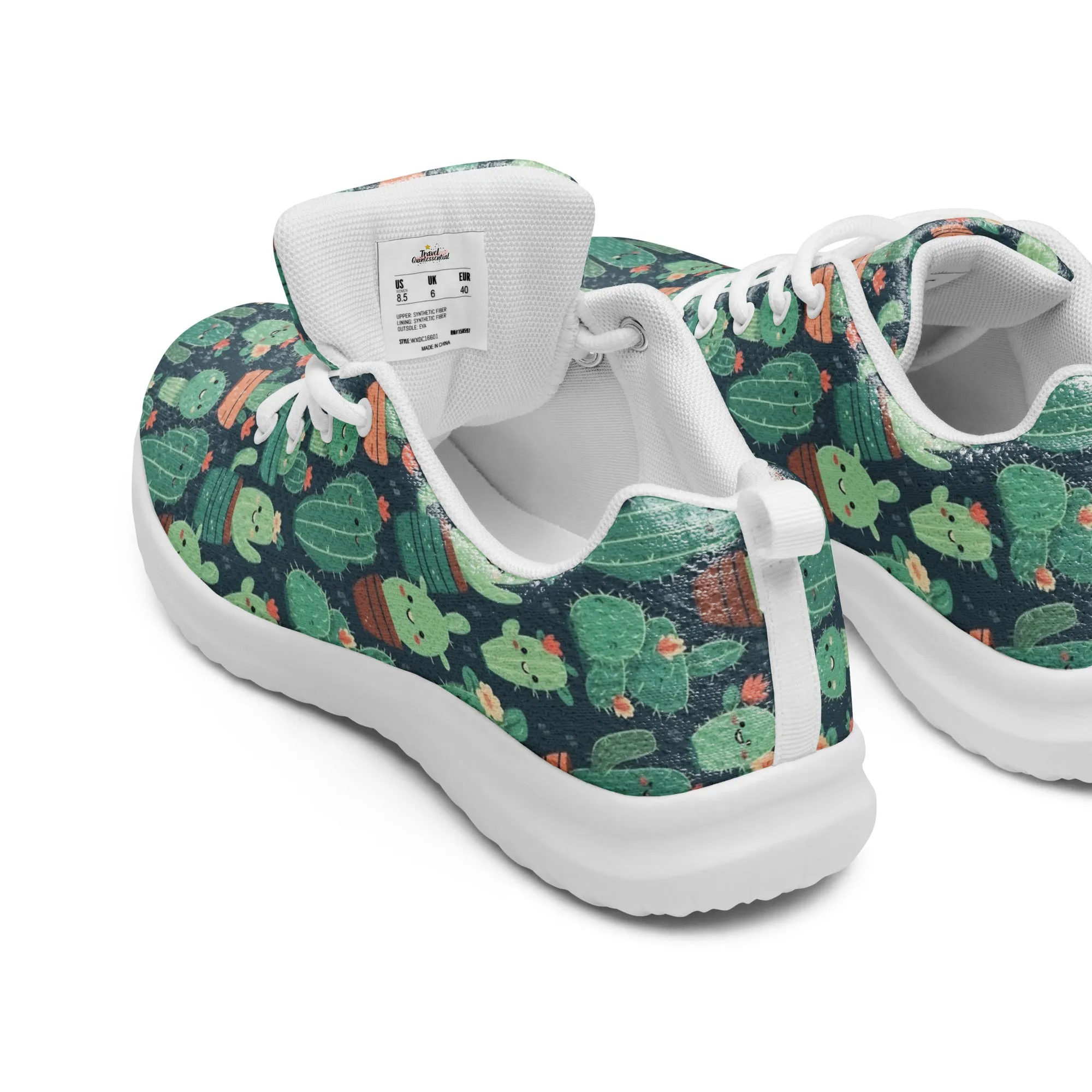 Cute Cactus Cartoon Athletic Shoes C0004